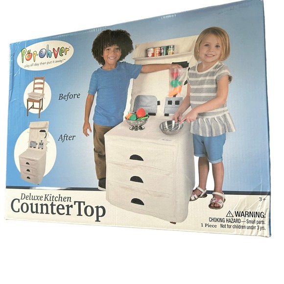 POP-OH-VER DELUXE KITCHEN COUNTERTOP PLAYSET - Picture 2 of 5